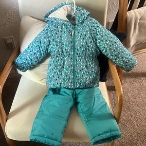 2T snow pants and coat